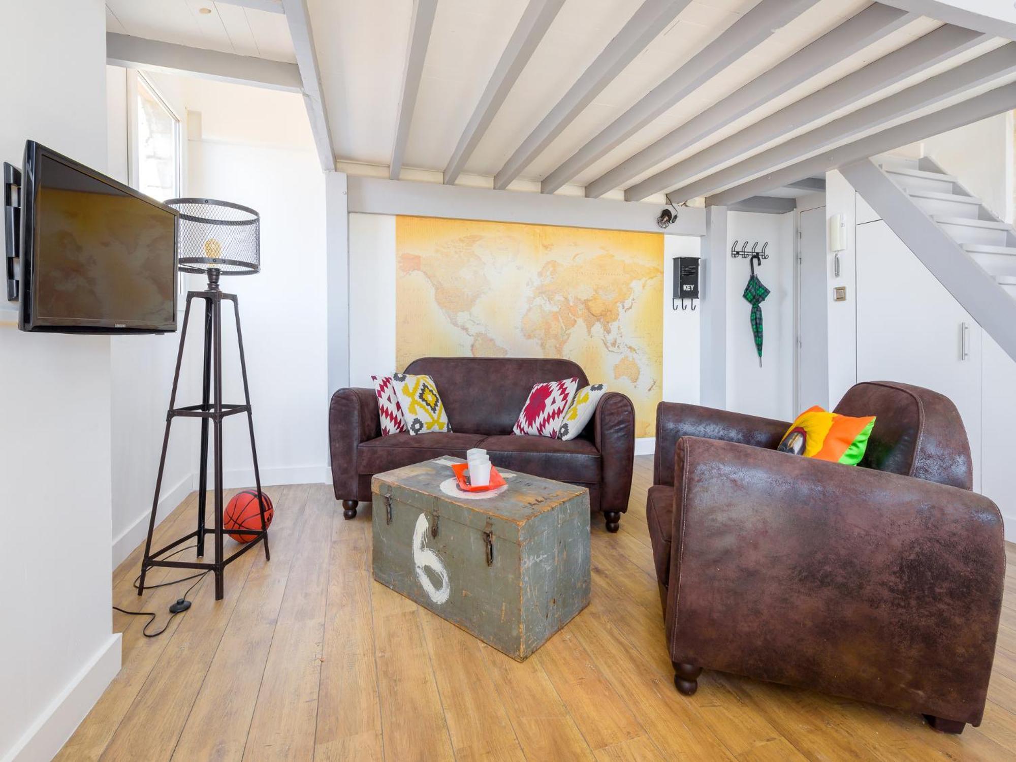 מונפלייה Rare Loft Vue Sur Les Toits - Suites Gaya Centre Historique חדר תמונה